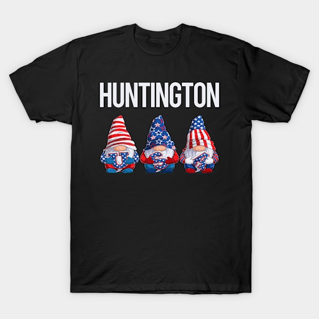 Happy USA Huntington T-Shirt by flaskoverhand